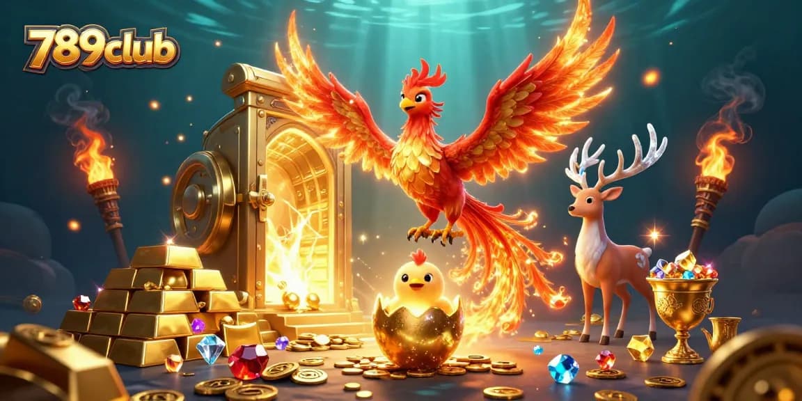 Win big at 789club with the magical representation of fortune, showcasing vibrant elements and game themes.