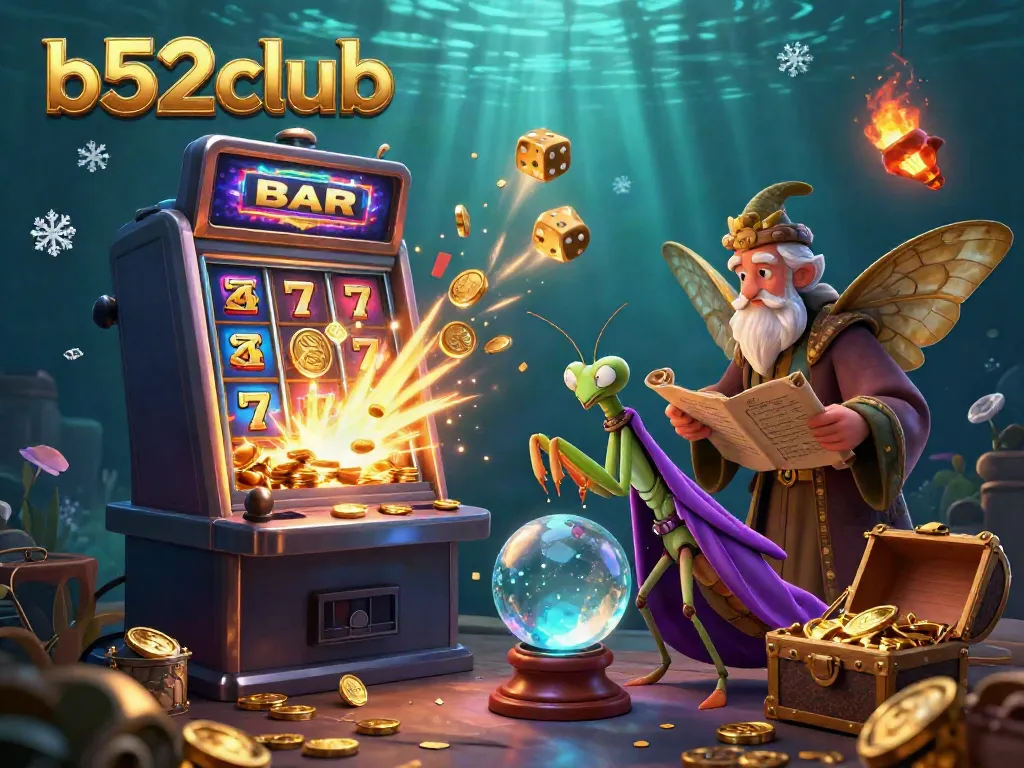 Engage with b52club's thrilling slot adventure featuring jackpot excitement and mystical characters.
