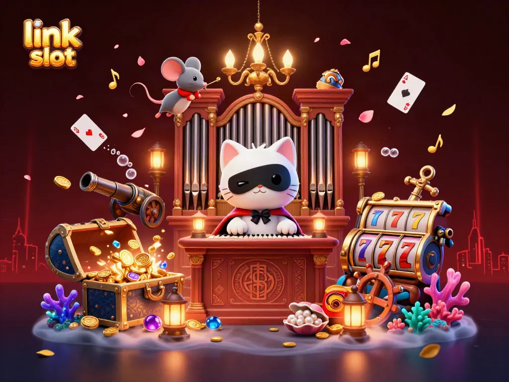 Experience the excitement of link slot gaming with vibrant visuals and engaging game elements.