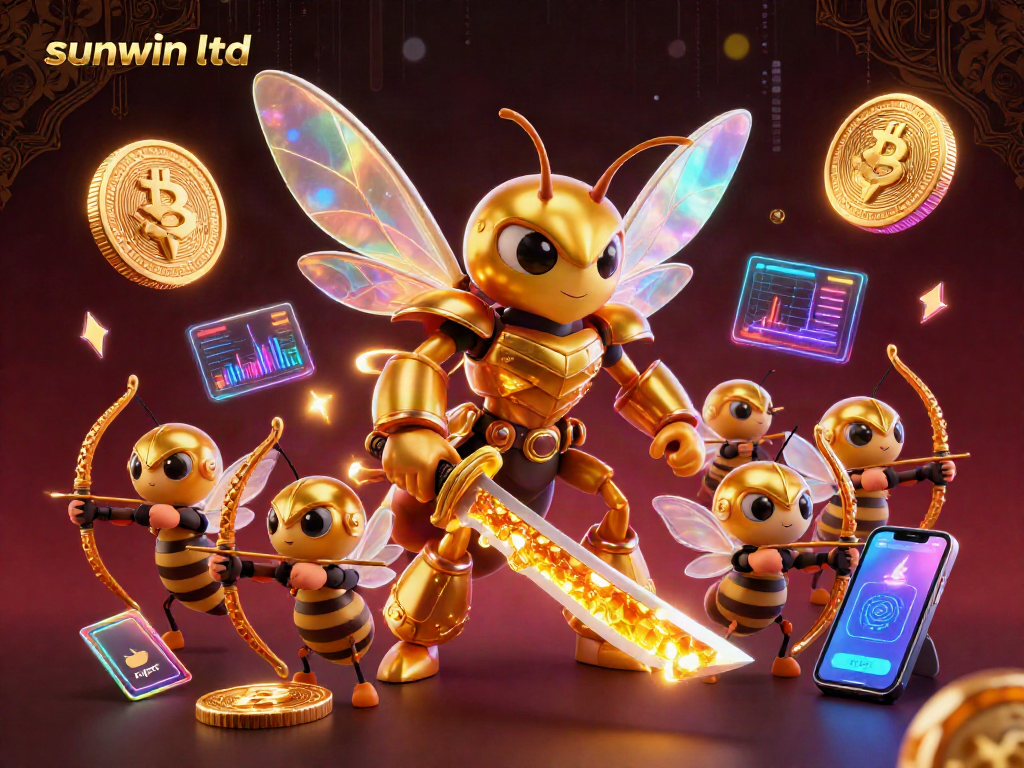 Engage with sunwin ltd for a thrilling crypto casino adventure featuring a samurai hornet.