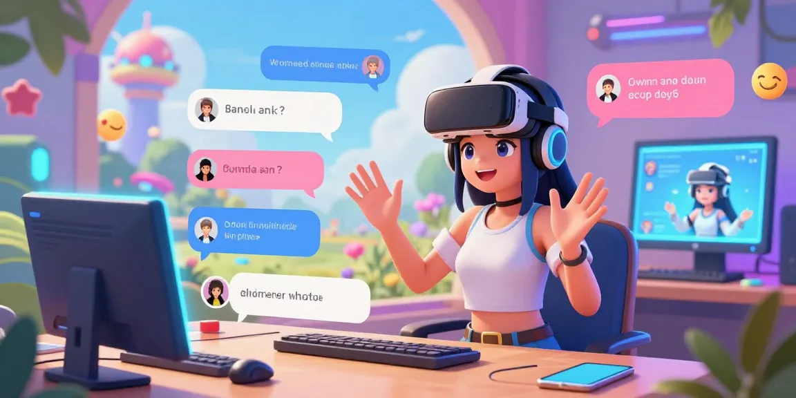 Engaging hentai AI chat scene with animated character and interactive digital environment.