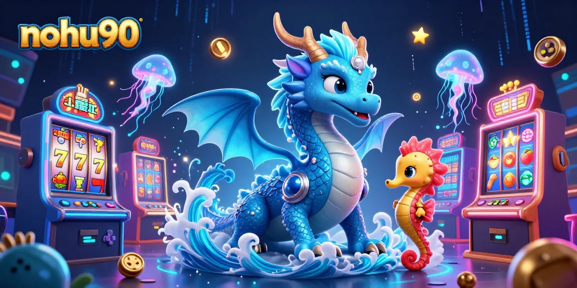 Experience the thrilling world of nohu90 slot games with vibrant characters and colorful casino elements.