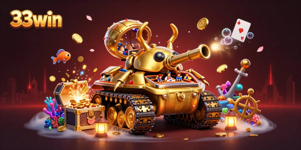 Experience the excitement of 33win in a vibrant 3D casino world filled with luck and adventure.