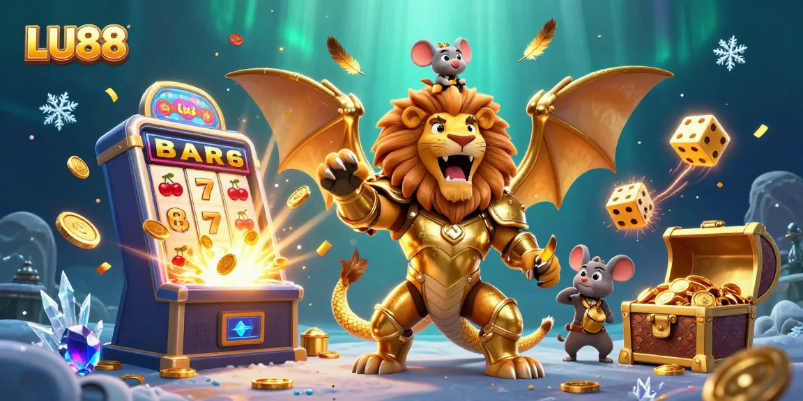 Experience thrilling jackpots at LU88 with vibrant slot machines and charismatic characters.