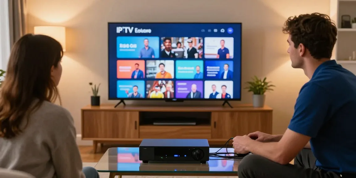 IPTV UK installation by a trusted local provider in a British home.