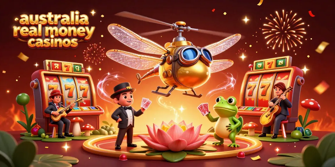 Experience thrilling gameplay at australia real money casinos with vibrant characters and dynamic gaming elements.